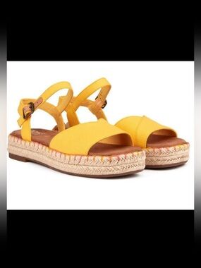 Toms Abby Platform Sandals Size 6
